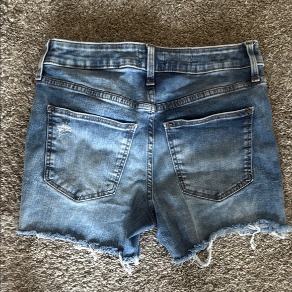 Universal Thread Ripped Blue Jean Shorts - Picture 3 of 3